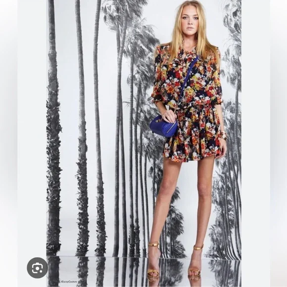 Juicy Couture Floral Belladonna Dress - Picture 5 of 14